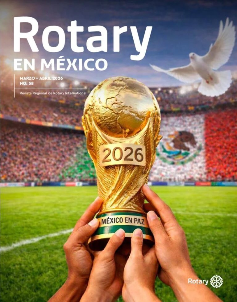 Portada de Revista Rotary en México — Edición 58