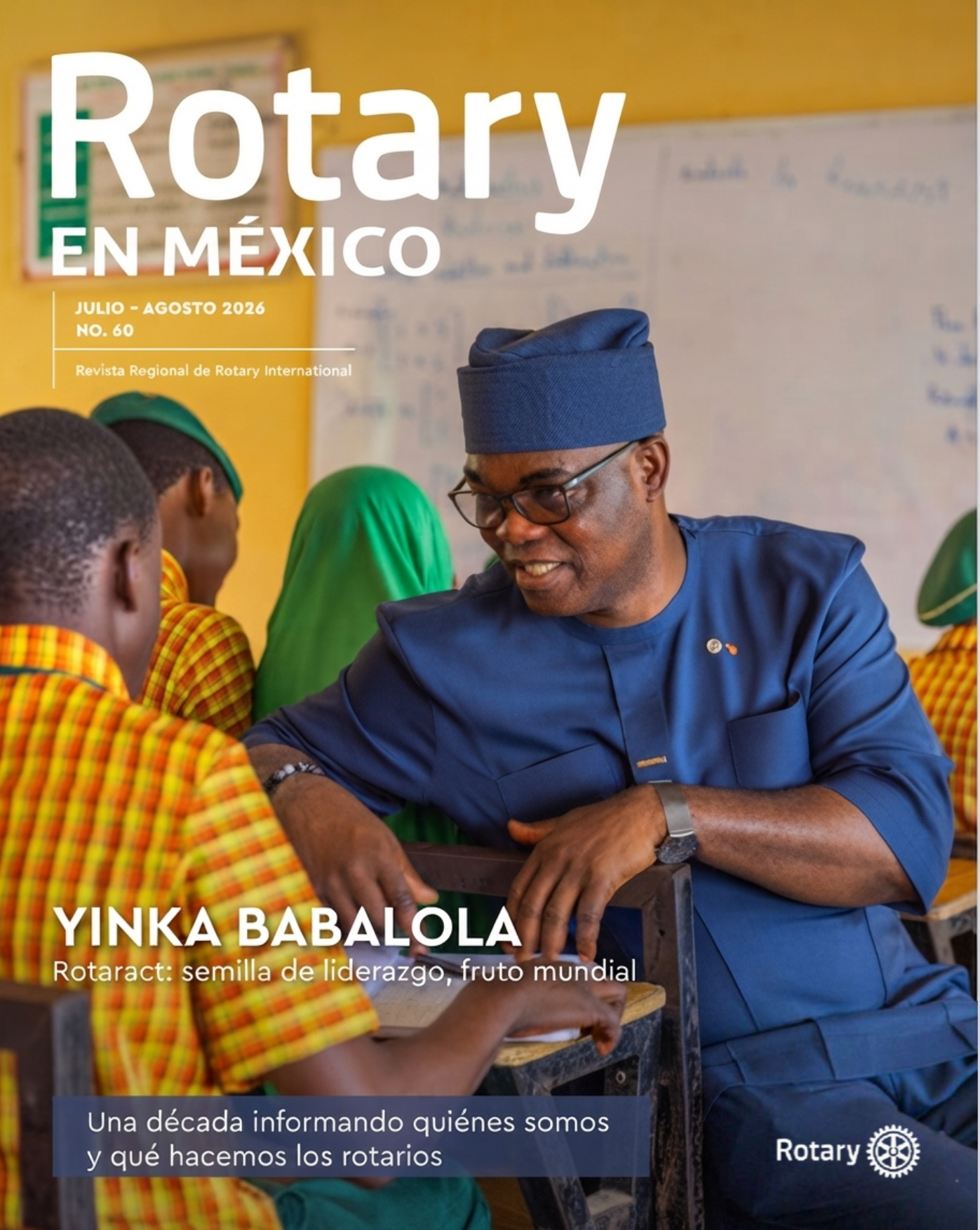 ¡Bienvenidos a la Edición 60 de la Revista Rotary en México!