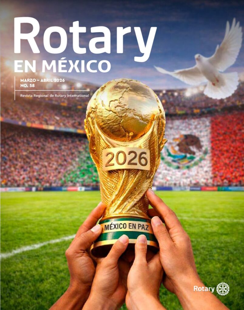 Portada de Revista Rotary en México — Edición 58