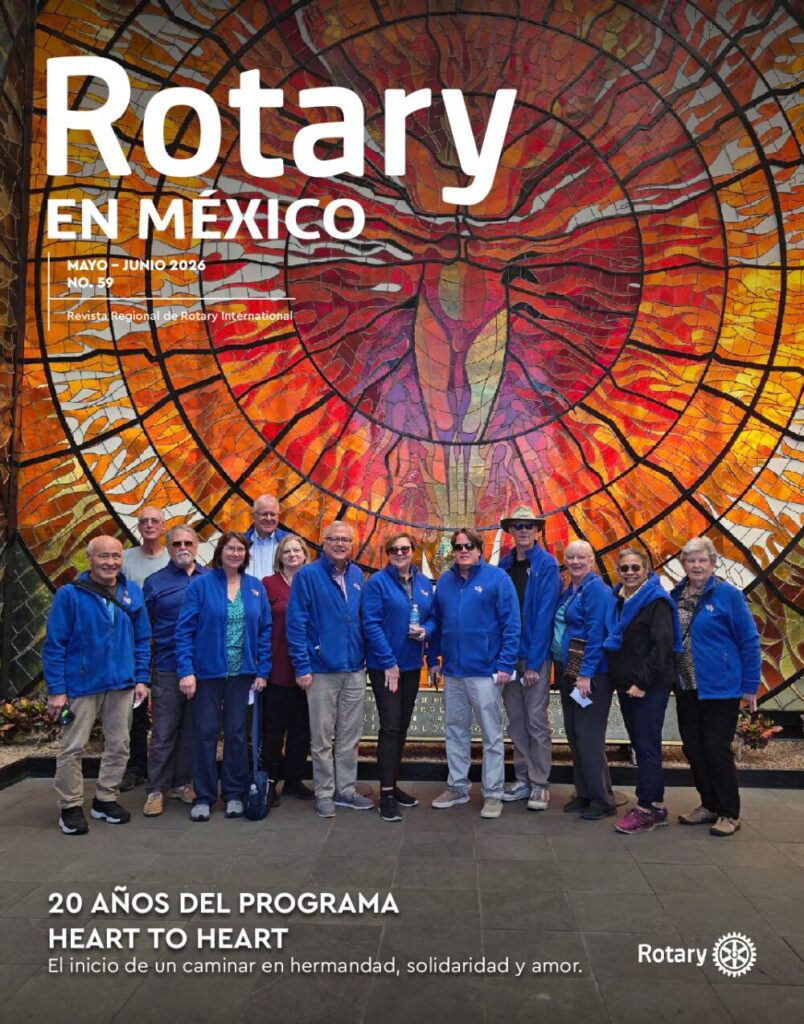 Portada de Revista Rotary en México — Edición 59